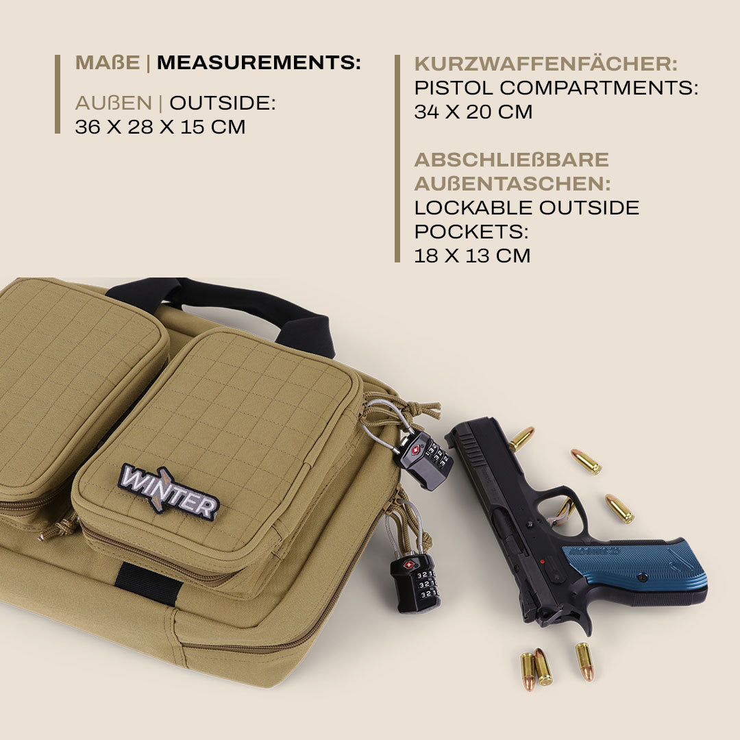 Pistol Bag | 2 Pistols